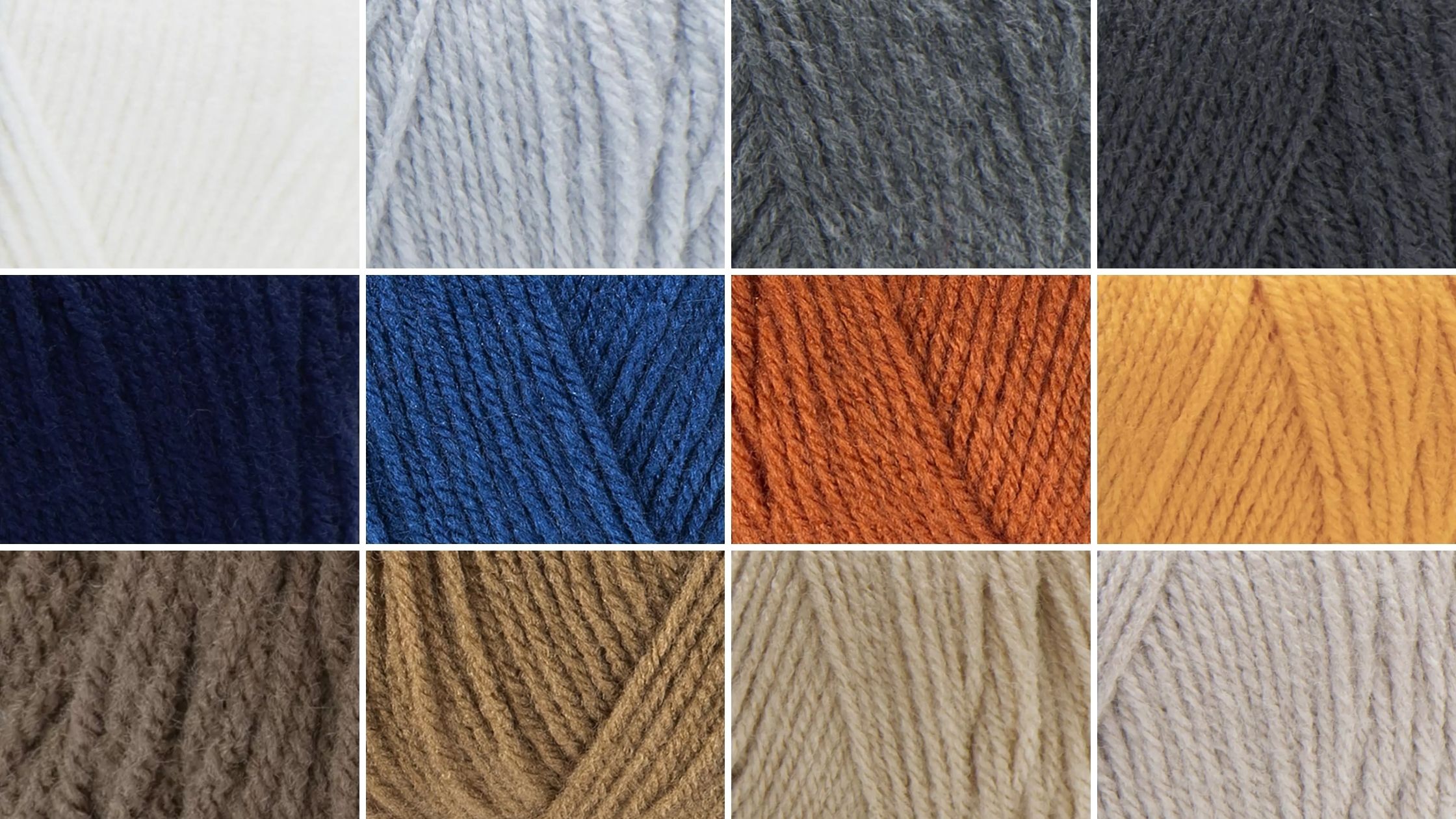 Crochet Temperature Blanket 2021 Colors
